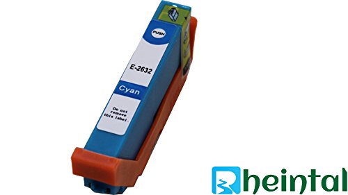 Rheintal – 12 Ersatz Chip Patronen kompatibel zu Epson 26XL, T2621, T2631, T2632, T2633, T2634, T2636 - 5