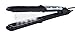 MADAMI Steam Hair Straightener for Argan Oil Infusion Treatment 2-in-1 Straighten and Curling, Professional Ceramic Tourmaline Spray Flat Iron with Locking Switch, 1 1/4 inch Vapor Conditioning Plates, Matte Black