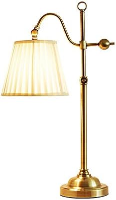 FACAIG Irons table lamp, American village bedroom night table lamp study lamp office lift up &amp; down switches to stop the lamp power E27*1.