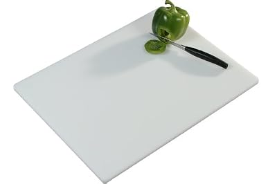 KESPER 30051 Planche à découper en plastique 51 x 38 x 1.2 cm Blanc