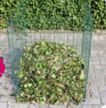 Komposter Metall Stahlgitter pulverbeschichtet 90x90x70cm - 2