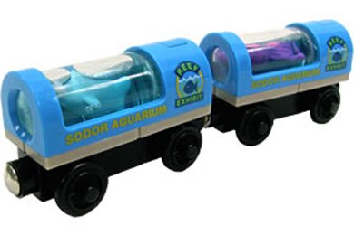 Learning Curve Thomas the Tank Light Up Aquarium Cars (Pack of 2)