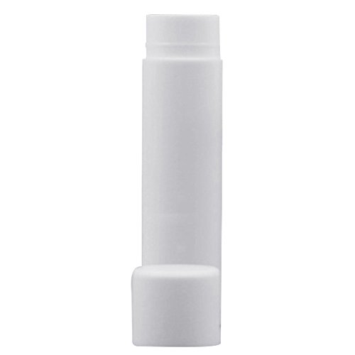 Vococal® 25 Stk 4,2G Nachfüllbare Leeren Kunststoff Lippenbalsam / Lippenstifte Stick Tube Flasche Behälter, Weiß - 3