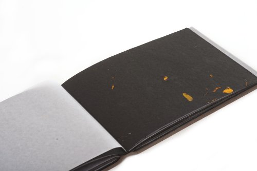 INDIARY FIRST Fotoalbum aus festem Büffelleder und handgeschöpftem Papier – schlicht und edel – 26×17,5cm -Wild-Braun - 6