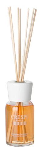 Crespi Milano B201AC Profumatore d'Ambiente Arancio e Cannella, Grigio, 5x5x11 cm