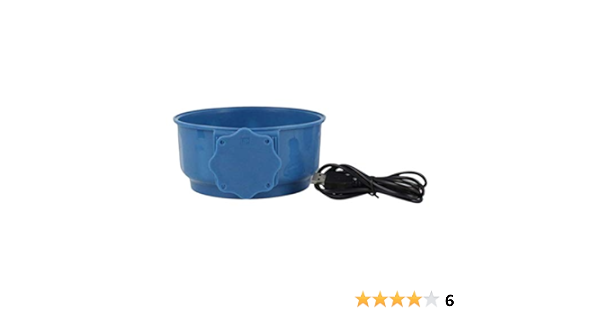 heated dog water bowl
