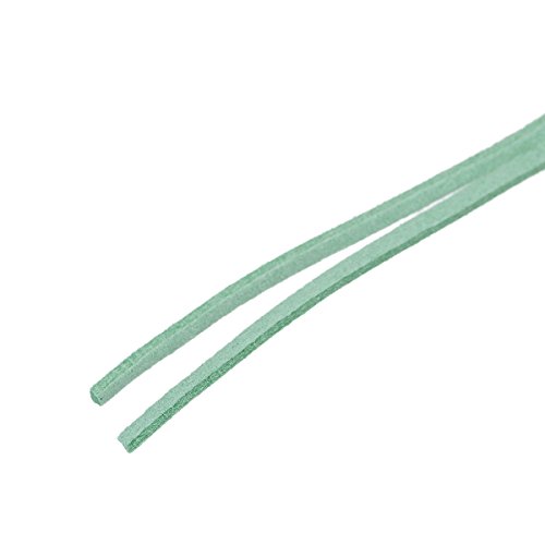 SiAura Material – weiches Wildlederimitat Band auf 100m Rolle – Farbe auswählbar (100m, mintgrün) - 3