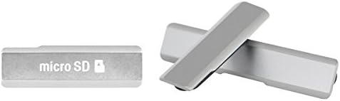 Hedywei Sim / USB Card Slot Cover Dust Cap For Sony (Xperia Z1, White)