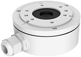 LTS Junction Box Deep Base for Hikvision CCTV Security Systems Camera DS-2CE56H1T-ITM/THC-B220 / THC-T120-M Network Bullet Dome Cameras - White