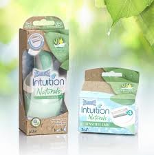 Wilkinson Sword Intuition Naturals Sensitive Razor and 3 Blades (Promptly dispatched in 1 working day)
