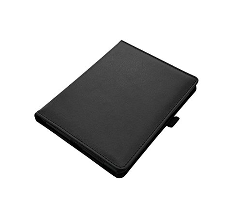 AVIDET Kobo Aura One Hülle Case Etui Tasche, Slim Fit Folio Premium PU Kunstleder Schutzhülle Tasche Etui Smart Cover für Kobo Aura One Tablet-PC 7.8 inch (Schwarz) - 2