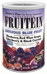 Natures Plus FRUITEIN LUSCIOUS BLUE FRUIT SHKE 1.35LB