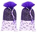 2-Packs of 20 Grams AC-048 Lavender Moth Sachets with Natural French Scent for Closets and Wardrobe - Air Natural Freshener for Home and Office Drawers Non Toxic