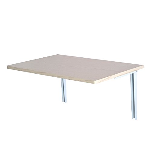 HOMCOM Mesa Plegable Madera 60x40x1,5cm