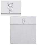 Belily Stubenwagenset, Stubenwagen Set, Stubenwagen Zubehör, Bettwäsche Set mit Himmel und Nestchen, Ausstattung für: Korbwiege, Wiege, Korbwagen, Stubenwagen (Teddy Teds) - 4