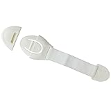 HBF 10 Stück entfernbar Baby Türsicherung | Schrank Schubladen | Kindersicherung Türriegel Schloß & Kinder Verschluß Sorgfalt Schutz für Schrank Türen Kühlschränke - 3