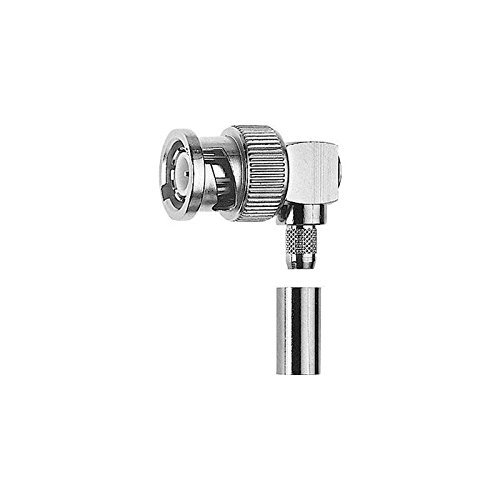 Telegaertner J01000A1258 J01000A1258 BNC Connector Connector, Angled 75Ω Pack of 1