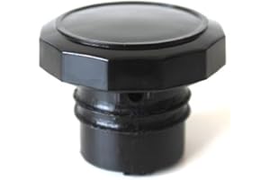 STREETPARTS24 30mm Tankdeckel Tank Verschluss Stopfen Deckel passend für Maxi Fox, Hercules, Kreidler – Schwarz für Mofa, Moped, Mokick