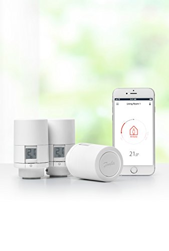 Preisvergleich Produktbild Danfoss 014G1103 Eco Home- Eletronisches Heizkörperthermostat mit Bluetooth-Funktion; Elektronischer, Programmierbarer Thermostat als Stand-alone-Regler für Einzelne Räume, (für Ru).