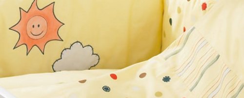 Preisvergleich Produktbild ALVI Set Wickelauflage + Bezug Sunshine 70x85