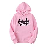 Hombres mujeres Stranger Things impresión sudadera con capucha