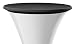 Produktbild Dena 022895 Tischplatten Bezüge Samba, Durchmesser 80-85 cm, Schwarz