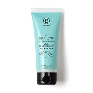 Brillare Skin Lightening Natural Face Wash With Vitamin C, Lime Cavier and Papaya (100 ML)
