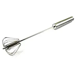 Gopal G Handy Churner Stainless Steel Egg Beater Lassi, Butter Milk Mixer Hand Blender