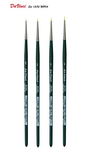 DaVinci Aquarelle Pinsel Set 1 570 NOVA 0/2, 0/3, 0/5, 0/10 - 9