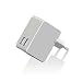 Produktbild Top-Longer USB Ladegerät 2-Port 24W 5V 4.8A Lade Adapter Ladestecker Netzteil mit Smart Technologie Netzteil Reise-Ladegerät für iPhone iPad Tablet Samsung Galaxy, HTC, Sony, LG, Nexus,Motorola und usw. - USB Travel Wall Charger for EU/UK/US