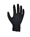 Produktbild 200 Stück (2 Boxen) Schwarz Nitril-Handschuhe - Größe S - Pulver frei - Einweg - Latex frei - AQL 1,5 - von ASPRO