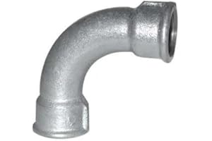 CODITAL Coude malléable 90 degré, 26x34, femelle galva