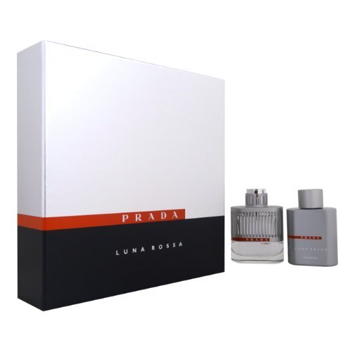 Prada Luna Rossa For Men by Prada EDT Spray 100ml + Shower Gel 100ml Giftset