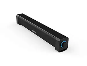 GIZMORE Multimedia GizBar 1000 Speaker 10W Sound Bar USB,FM,BT,TF,AUX-Multi Connectivity Bluetooth 5.0 (Black) (Gizbar1000)