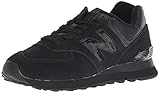 Composición: Empeine de ante New Balance 574v2, Zapatillas para Mujer, Negro Black Fha, 36 EU