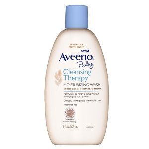 Aveeno Baby Cleansing Therapy Moisturizing Wash - 8-Oz.
