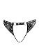 Produktbild Artemis Offener Stud Tanga Schwarz L-XL