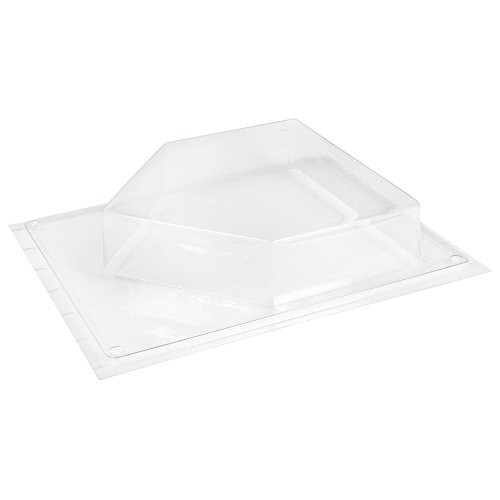 RAYHER 36060000 Gießform: Haus, 16,5×17,5cm, Tiefe 4cm, PET, Transparent, 3 x 2.1 x 0.45 cm - 2