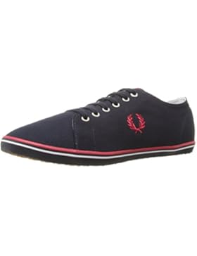 Fred Perry Kingston Twill Navy B6259U608, Turnschuhe