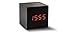 Produktbild Ginkgo Maxi Cube schwarz Click Uhr mit Rot LED