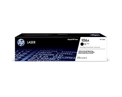 HP 106A Black Original Laser Toner Cartridge (W1106A)