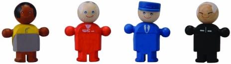 Multicultural Movable Wooden Career Figures