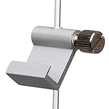 10 St. verstellbare Bilderhaken Profil, Silber Aluminium