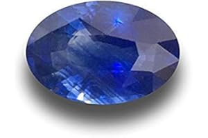 LMDPRAJAPATIS Natural ( bangkok Neelam ) Blue Sapphire Oval Shape Loose Gemstone
