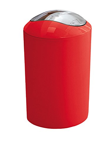 Kleine Wolke 5063466858 Kosmetikeimer Glossy, 5 L, rot, 2 Stück