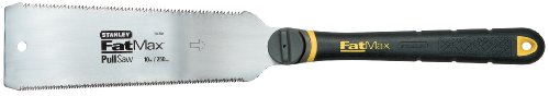 Stanley FatMax Japansäge, fein und grob 8 & 17 Zähne/Inch, JetCut, ergonomischer Bi-Material Griff, 0-20-501