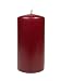 Produktbild 12 selbstverlöschende Stumpenkerzen Altrot / Bordeaux rot, 120 x 60 mm, Sicherheitskerzen, Safe Candle, Adventskerzen (EUR 2,19 / Stück)