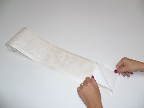 A.S. Création selbstklebende Bordüre Only Borders 9 Borte beige creme 906212 - 3