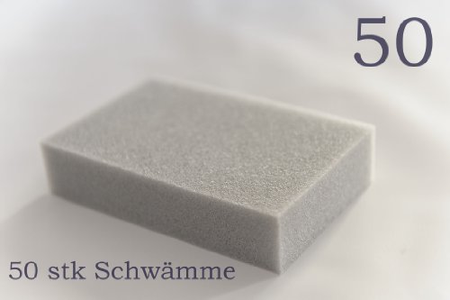 Preisvergleich Produktbild 50 Stk Putzschwämme für Industrie Haus Garten und Hobby