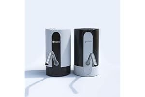 EASY SPEED EASYSPEED , Confezione due dispenser di acqua senza luce colore nero e bianco, confezione da 2, fino a 20 litri. (confezione da 2 senza luce bianco e nero)